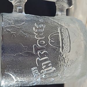 1993 McDonald's The Flintstones pre Dawn Mug RocDonalds Collectible Clear Glass